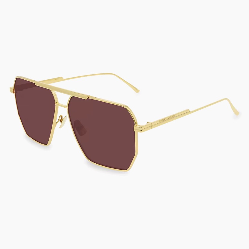 Bottega Veneta -100% Authentic!!! 60mm Trapezoid Sunglasses
